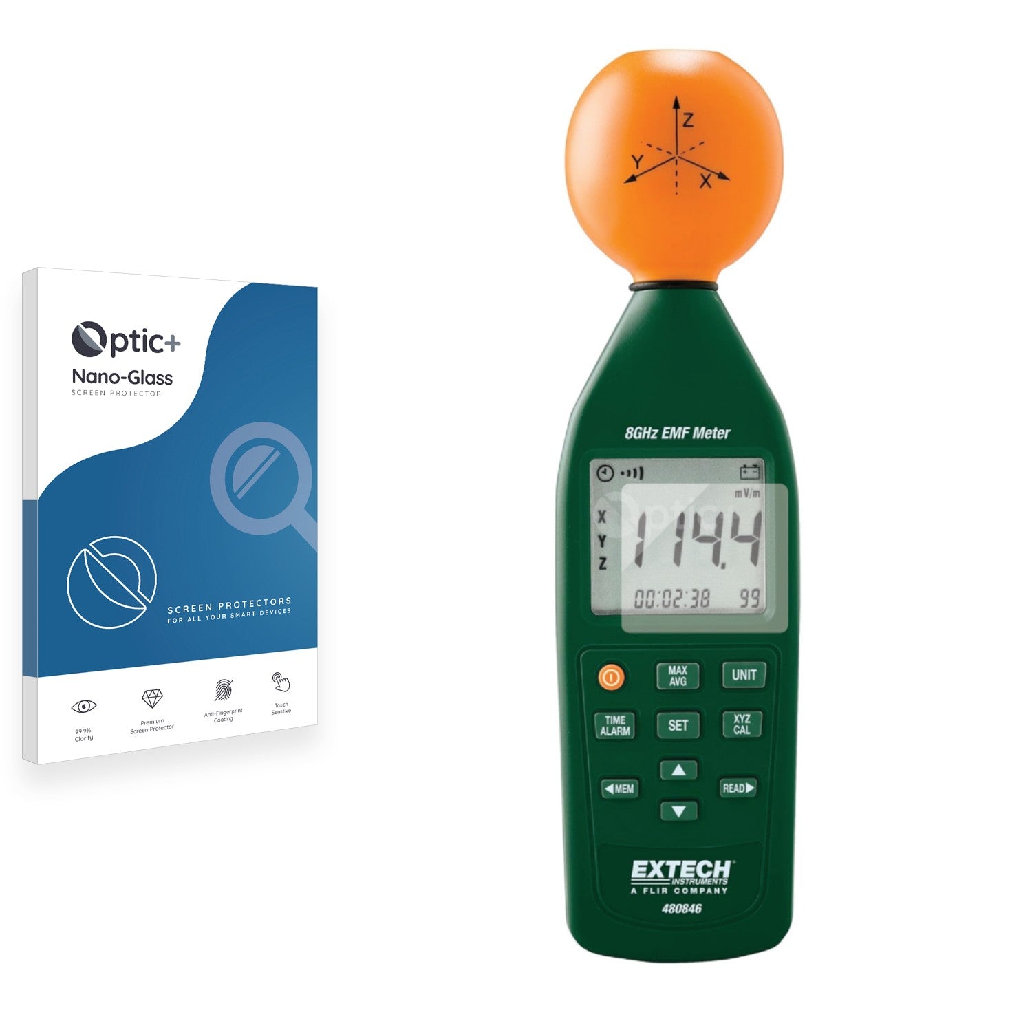 Screen Protectors for Extech 480846 Electromagnetic Meter - ScreenShield