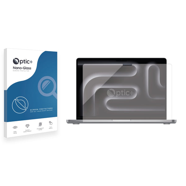Optic+ Nano Glass Screen Protector for Apple MacBook Pro 14" M3 2023