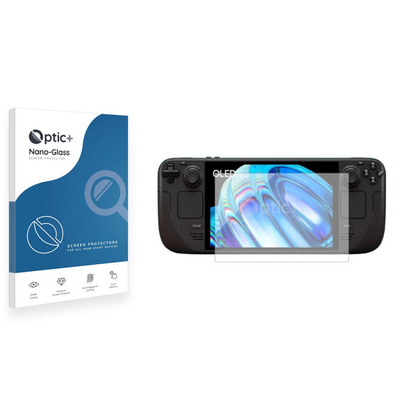 Optic+ Nano Glass Screen Protector for Valve Steam Deck OLED
