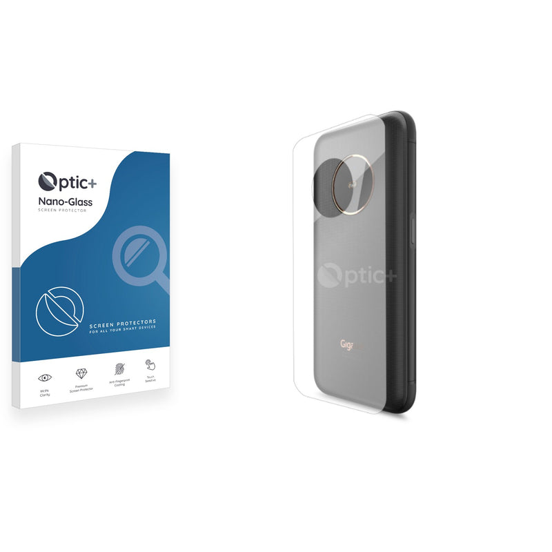 Optic+ Nano Glass Rear Protector for Gigaset GX6 (Back)