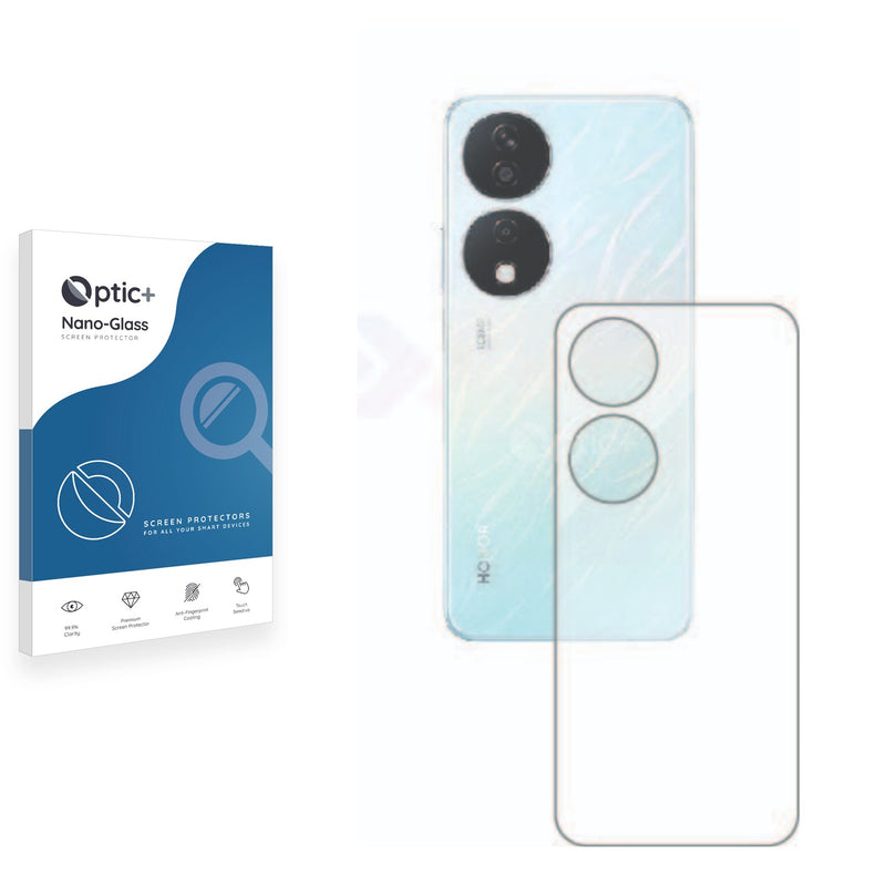 Optic+ Nano Glass Rear Protector for Honor X7b (Back)