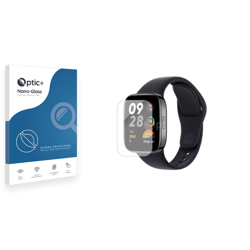 Optic+ Nano Glass Screen Protector for Xiaomi Redmi Watch 3