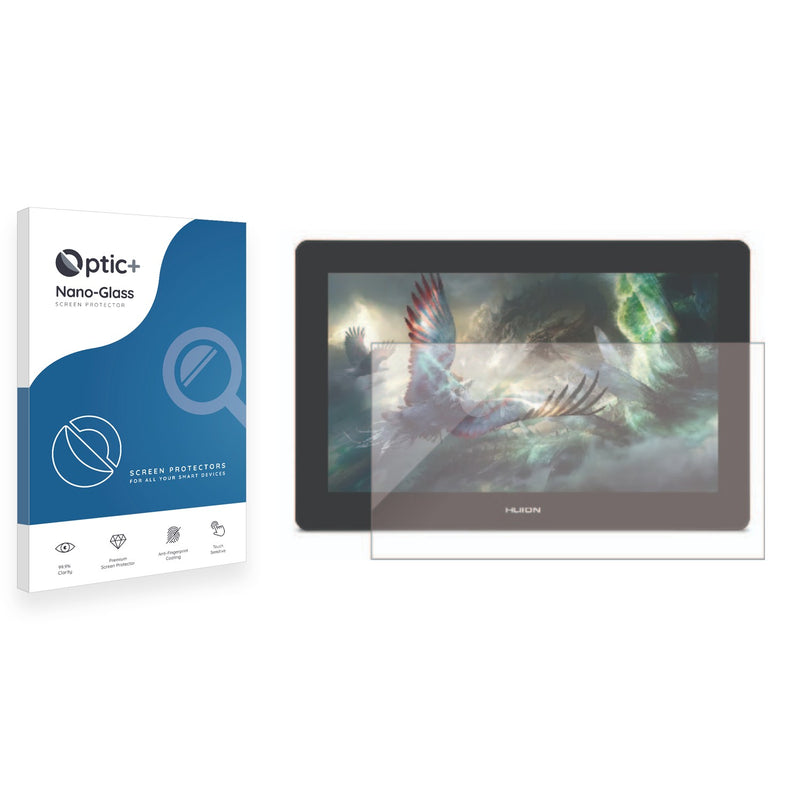 Optic+ Nano Glass Screen Protector for Huion Kamvas Pro 16 (4K)