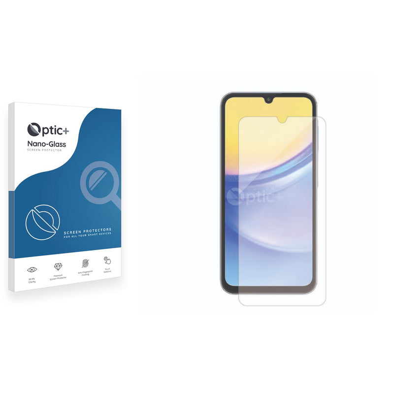 Optic+ Nano Glass Screen Protector for Samsung Galaxy A15