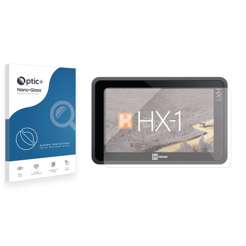 Optic+ Nano Glass Screen Protector for Hema HX-1 Navigator