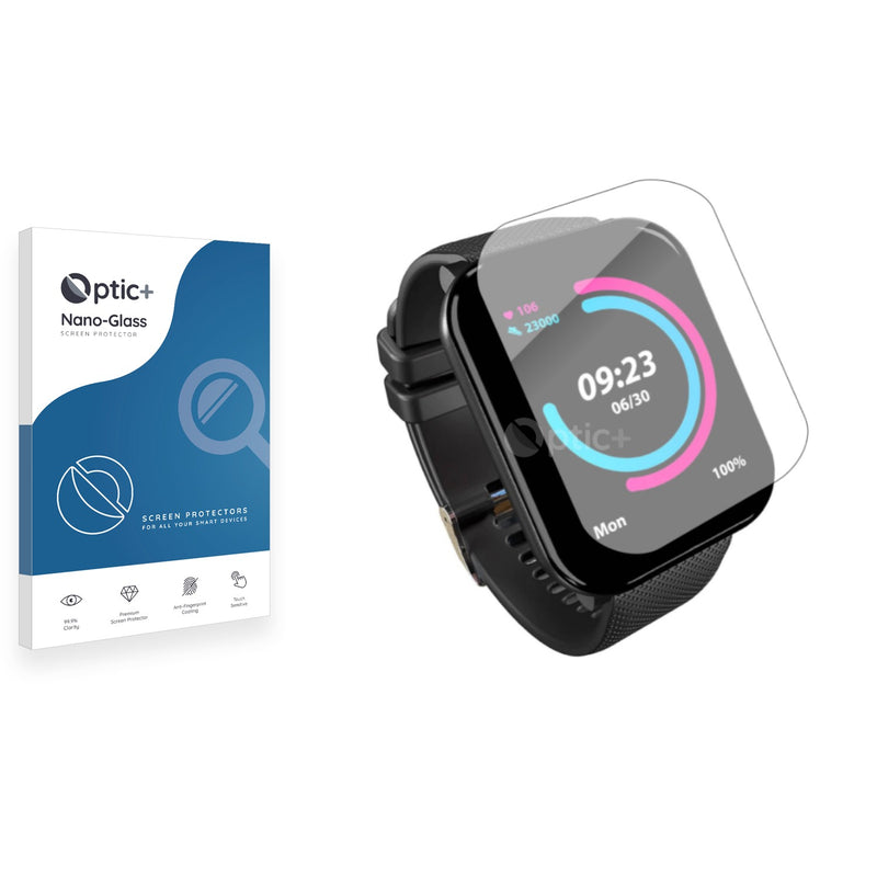 Optic+ Nano Glass Screen Protector for HiFuture FutureFit Pulse