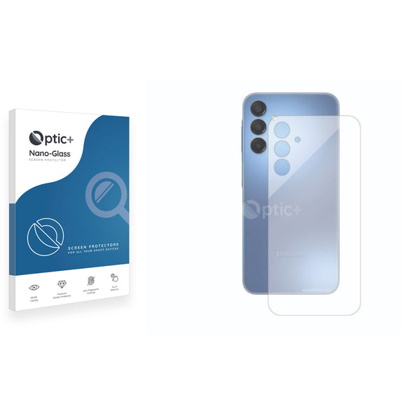 Optic+ Nano Glass Rear Protector for Samsung Galaxy A15 (Back)