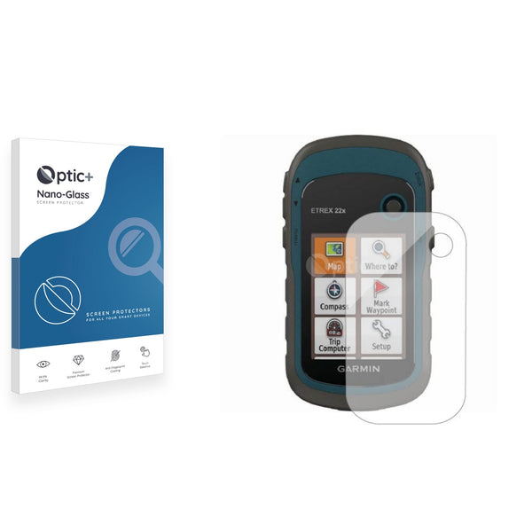 Optic+ Nano Glass Screen Protector for Garmin eTrex 22x