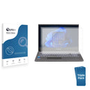 3-pack of Nano Glass screen protectors for Bluechip TRAVELline L15W17