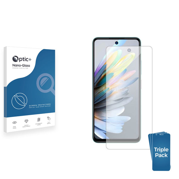 3-pack of Nano Glass screen protectors for ZTE Blade A75