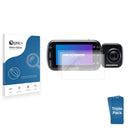 3-pack of Nano Glass screen protectors for Nextbase 222X Dual Channel Dash