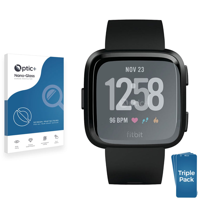 5 Pellicole Protettive Per Fitbit Charge 2 - Trasparenti HD Anti-Graffio E Anti-Impronta (Bubble Free)