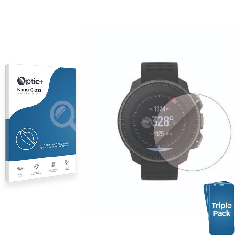savvies 6 Pezzi Pellicola Protettiva per Suunto Vector Black Protezione Schermo Trasparente savvies 6 Pezzi Pellicola Protettiva per Suunto Vector Black Protezione Schermo Trasparente