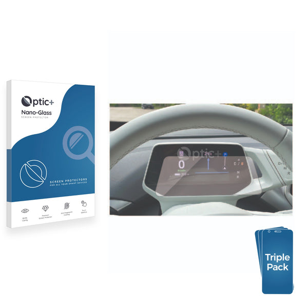 3pk Optic+ Nano Glass Screen Protectors for Volkswagen ID.4 Digitalcockpit