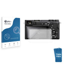 3-pack of Nano Glass screen protectors for Sony Alpha 6400A