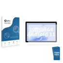 3pk Optic+ Nano Glass Screen Protectors for Jikocxn K10 10.1