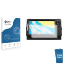 3-pack of Nano Glass screen protectors for Lowrance Eagle 9