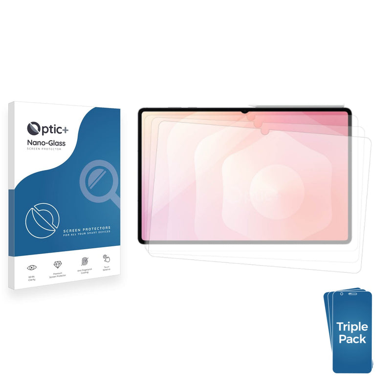 3-pack of Nano Glass screen protectors for Samsung Galaxy Tab S11 Ultra