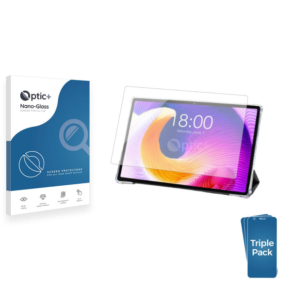 3pk Optic+ Nano Glass Screen Protectors for Teclast T45HD