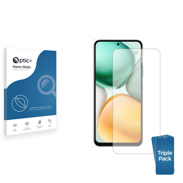 3-pack of Nano Glass screen protectors for Honor X7c