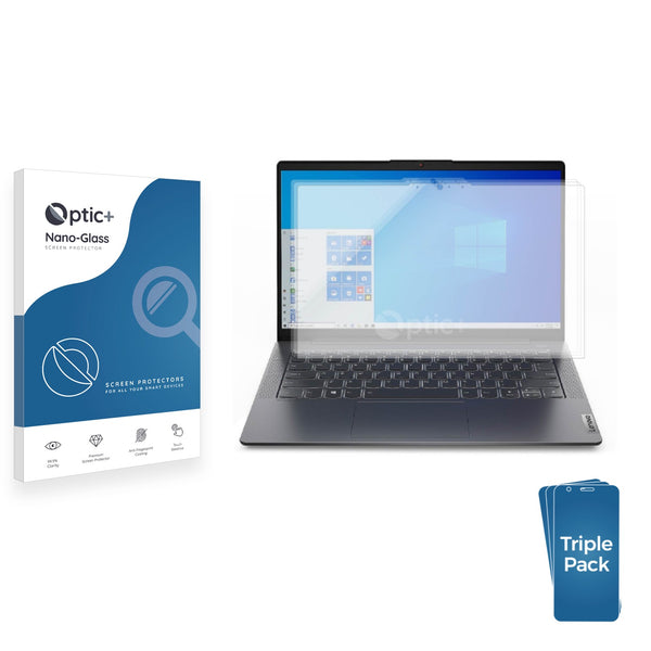 3-pack of Nano Glass screen protectors for Lenovo IdeaPad 5 14ALC05