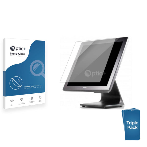 3pk Optic+ Nano Glass Screen Protectors for Premier TM-170