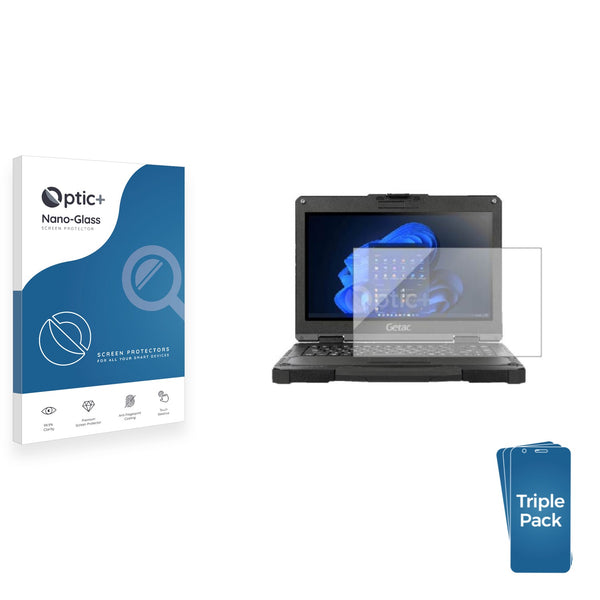 3-pack of Nano Glass screen protectors for Getac Getac B360 Pro