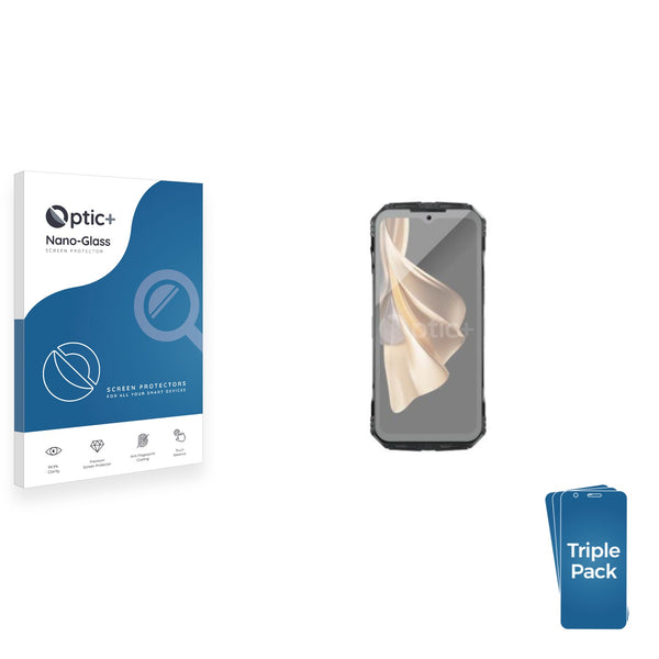 3-pack of Nano Glass screen protectors for Doogee S punk