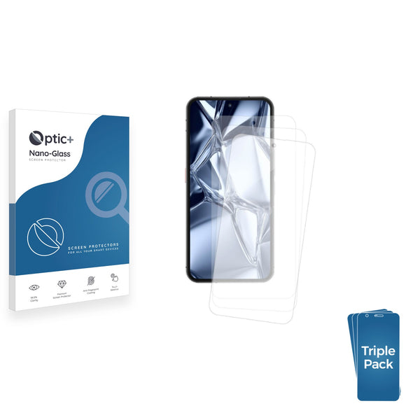 3-pack of Nano Glass screen protectors for Oukitel WP200 Pro