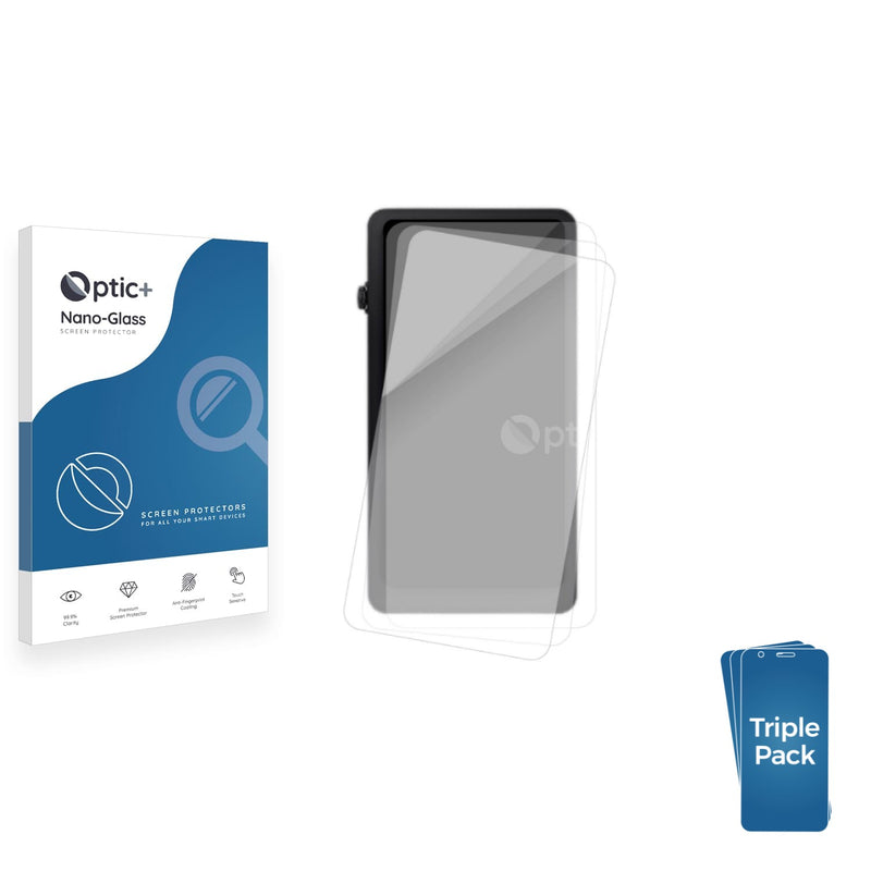 3-pack of Nano Glass screen protectors for DuRoBo Krono