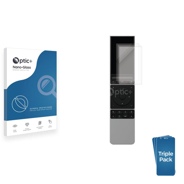 3-pack of Nano Glass screen protectors for Unfolded Circle Remote 3