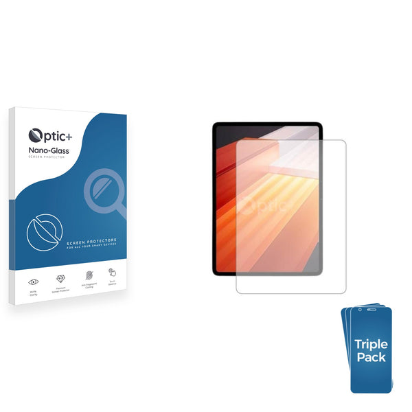 3-pack of Nano Glass screen protectors for Vivo iQOO Pad2