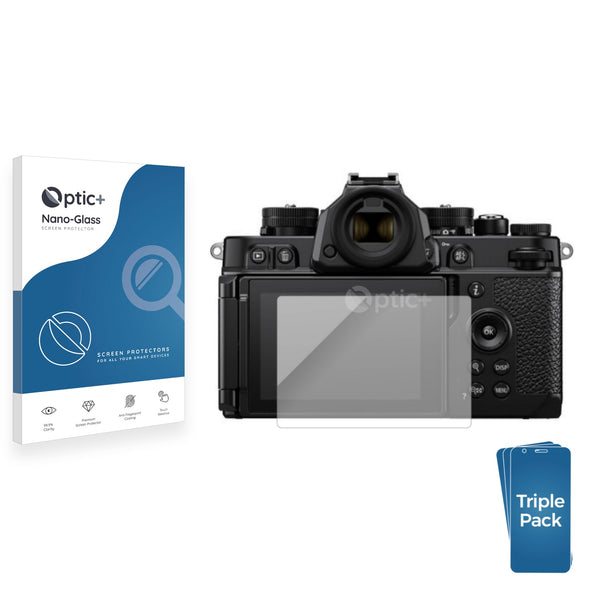 3pk Optic+ Nano Glass Screen Protectors for Nikon Z F