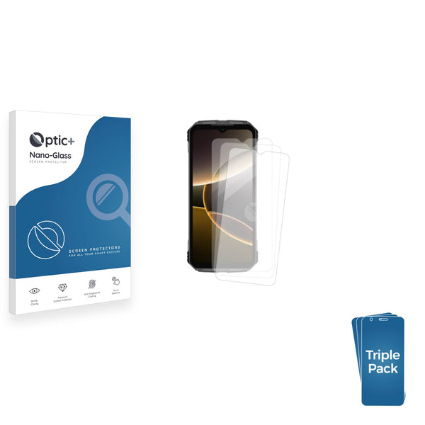 3-pack of Nano Glass screen protectors for Doogee V Max S