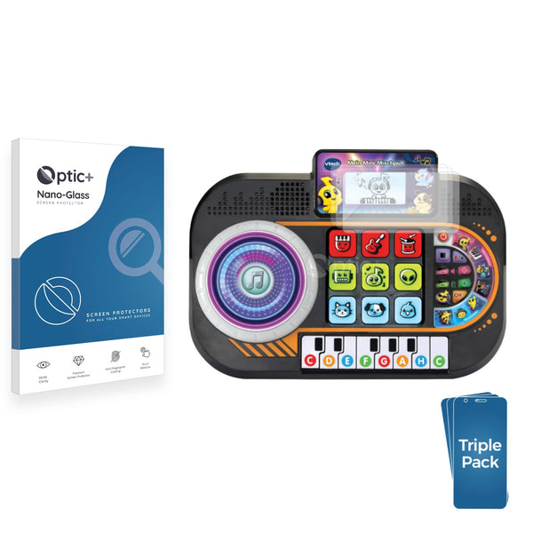 3-pack of Nano Glass screen protectors for Vtech Mini mixing console