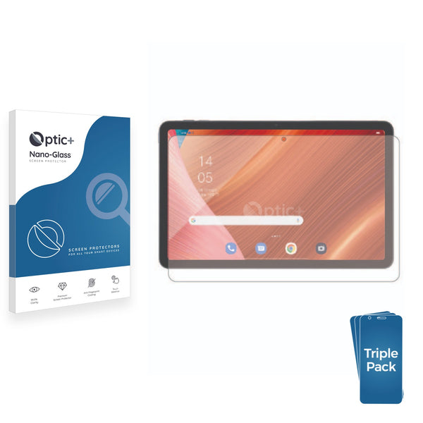 3pk Optic+ Nano Glass Screen Protectors for Oppo Pad Air