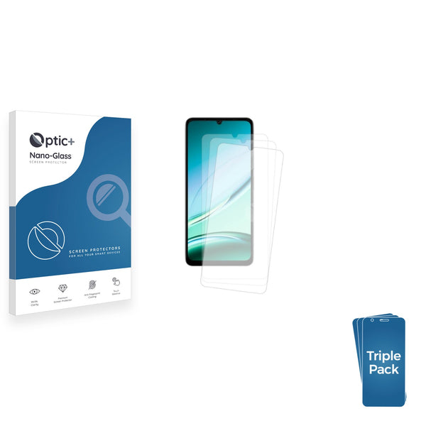 3-pack of Nano Glass screen protectors for Doogee Note 59 Pro