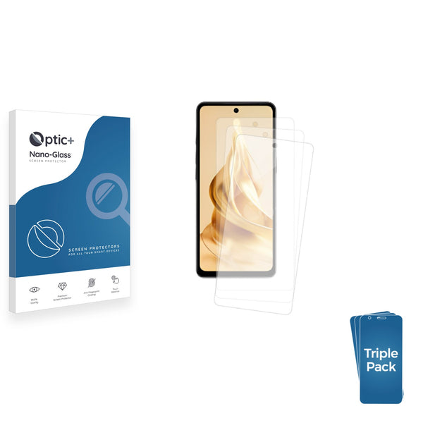 3-pack of Nano Glass screen protectors for Ulefone Note 18 Pro