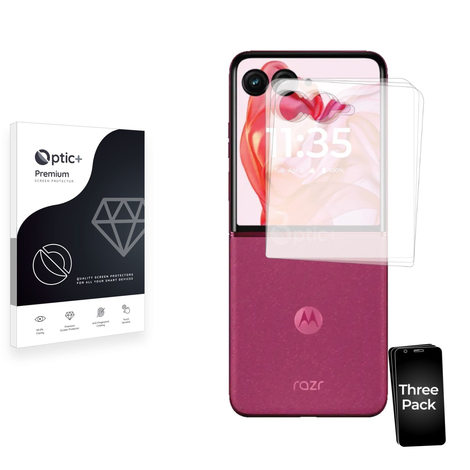 Screen Protectors for Motorola Razr+ 2025 - ScreenShield