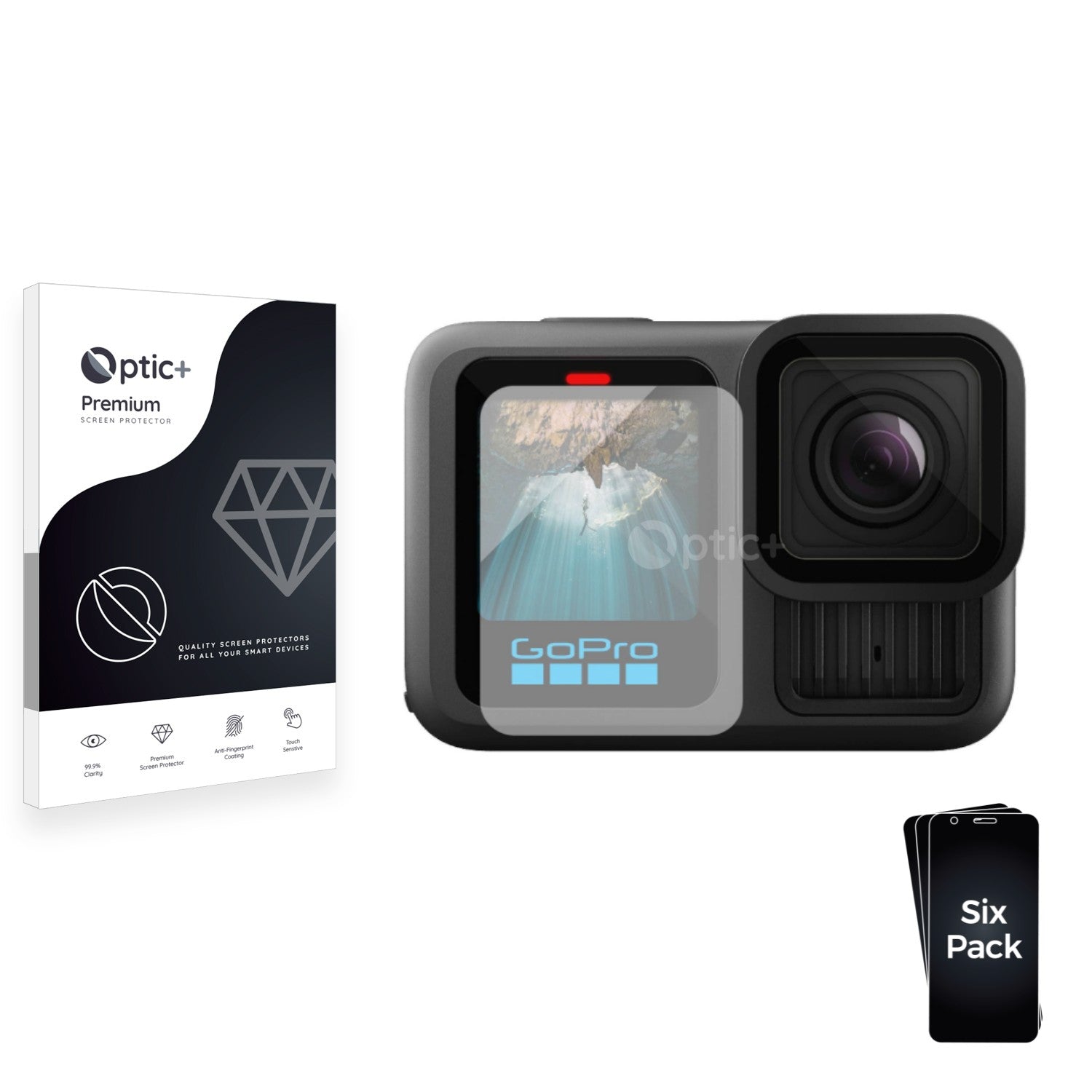 Gopro Screen Lock Screen Protectors for GoPro Hero 13 Black Creator Edition - ScreenShield