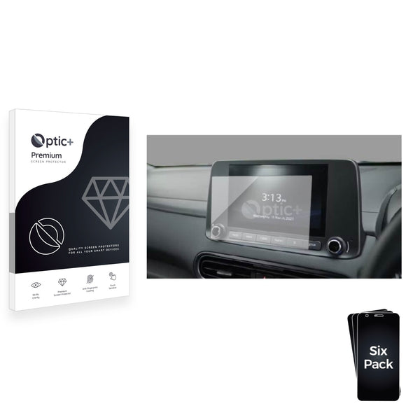 Screen Protector for Hyundai Kona 2021 Infotainment System 8