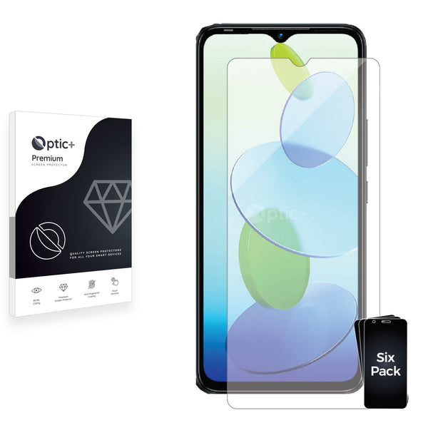 6pk Optic+ Premium Film Screen Protectors for Infinix Smart 6 HD