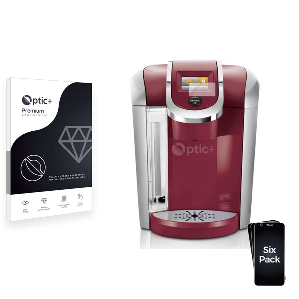 6pk Optic+ Premium Film Screen Protectors for Keurig K400 2.0