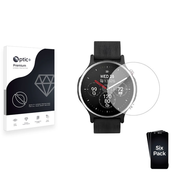 6pk Optic+ Premium Film Screen Protectors for ASUS VivoWatch 6