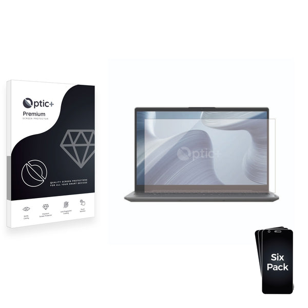 6pk Optic+ Premium Film Screen Protectors for Lenovo IdeaPad Slim 5i Gen 9 15"