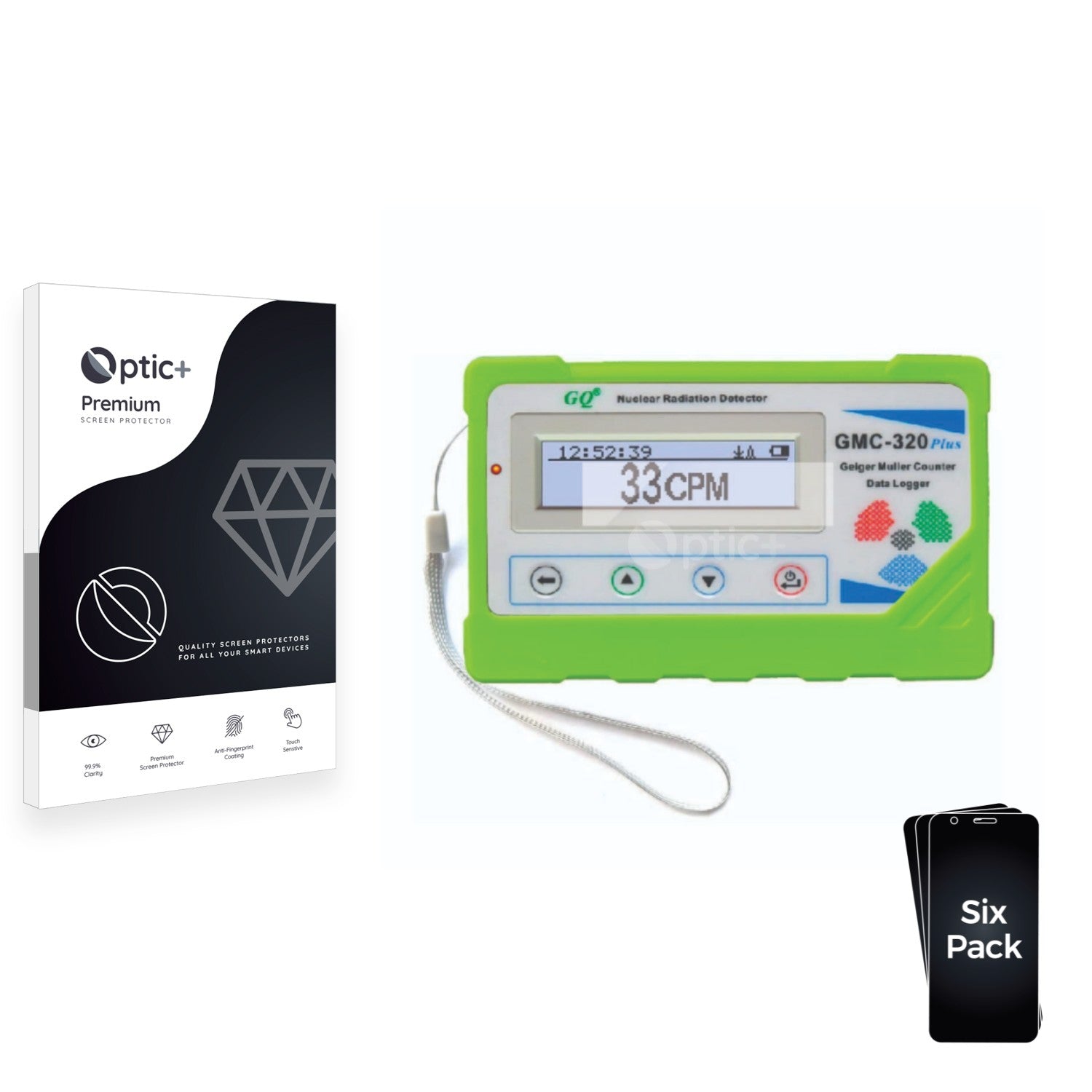 Screen Protectors for GQ Electronics GMC-320 Plus Geiger Counter ...