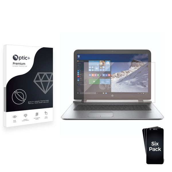 6pk Optic+ Premium Film Screen Protectors for HP ProBook 470 G3