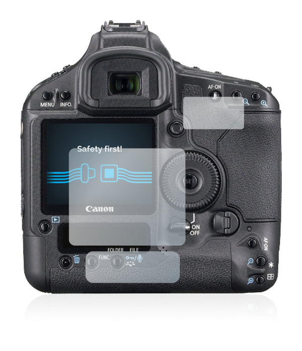 6x Savvies SU75 Screen Protector for Canon EOS 1Ds Mark III