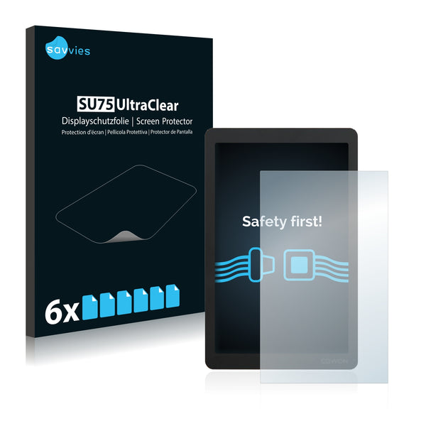 6x Savvies SU75 Screen Protector for Cowon X9