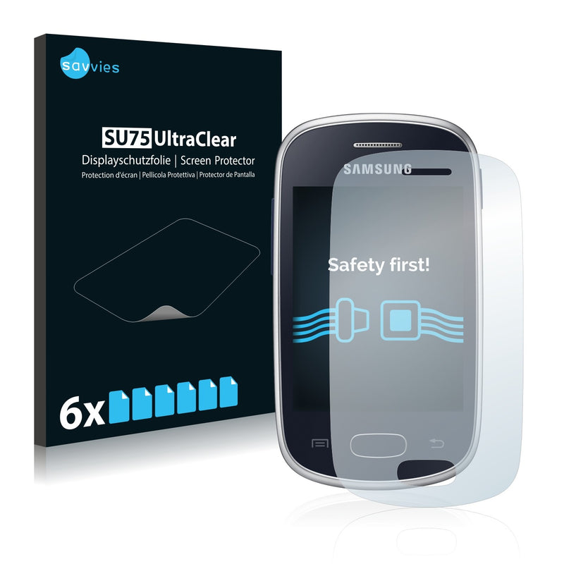 6x Savvies SU75 Screen Protector for Samsung Galaxy Star S5280